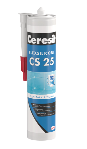 C 25 SILIKON CERESIT TRANSPARENT CS25TP