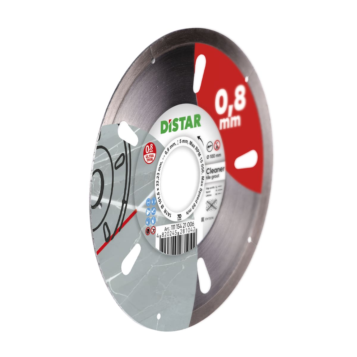 DS5819 REZNA PLOČA DISTAR CLEANER 0,8 FUGE