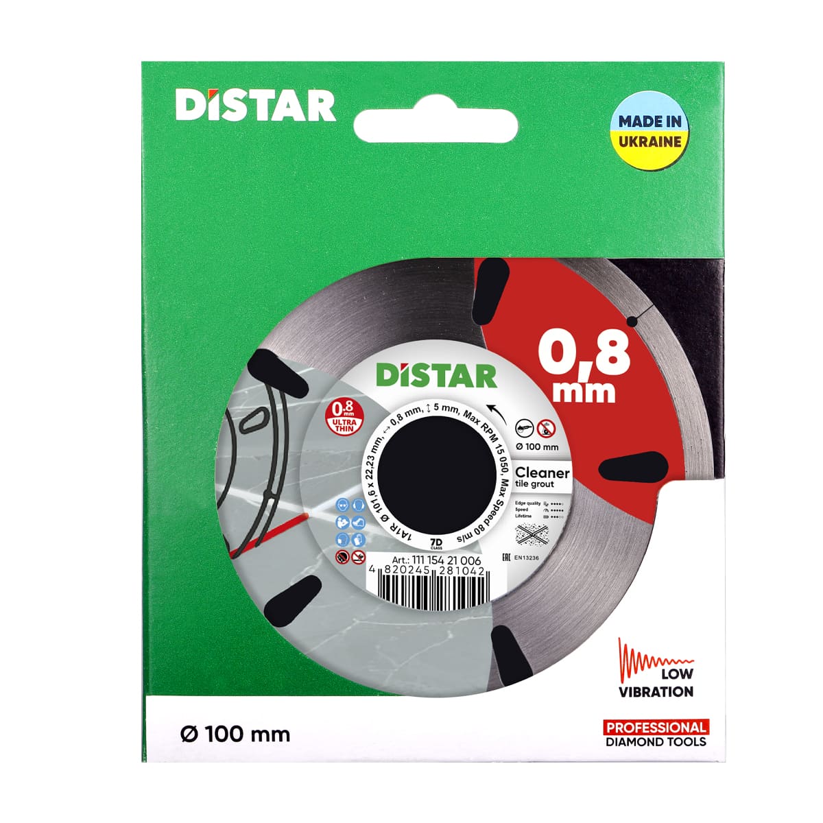 DS5819 REZNA PLOČA DISTAR CLEANER 0,8 FUGE