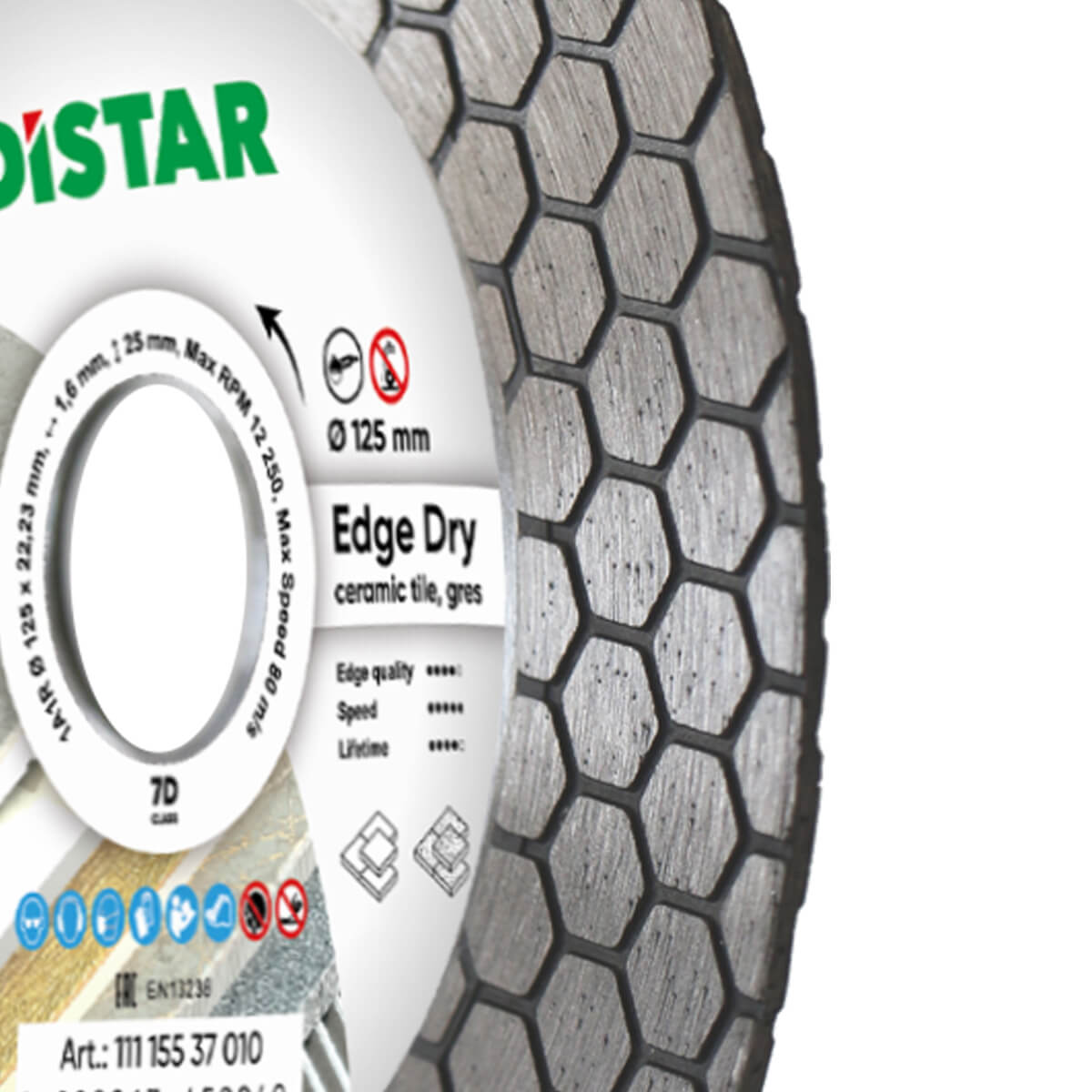 DS5883 REZNA PLOČA DISTAR EDGER DRY 1AIR FI 125