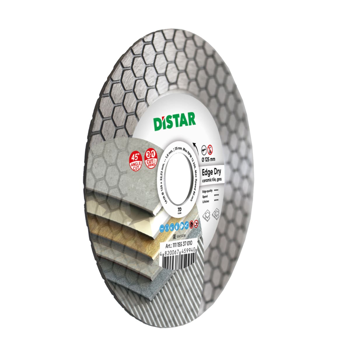 DS5883 REZNA PLOČA DISTAR EDGER DRY 1AIR FI 125