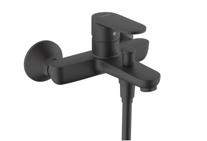 71440670 MIJEŠALICA HANSGROHE VERNIS BLEND CRNA KADA