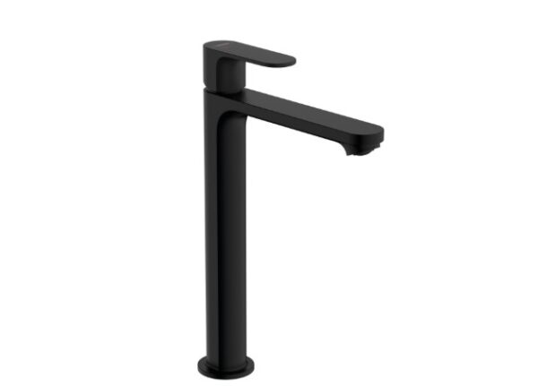 MIJEŠALICA HANSGROHE REBRIS S UMIVAONIK 240 CRNA S PILETOM