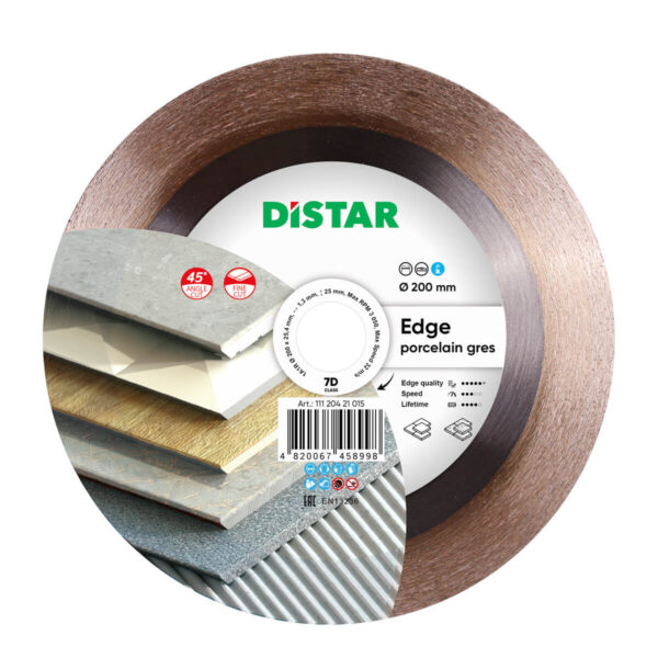 REZNA PLOČA DISTAR EDGE 200x25,4 ZA FINO REZANJE