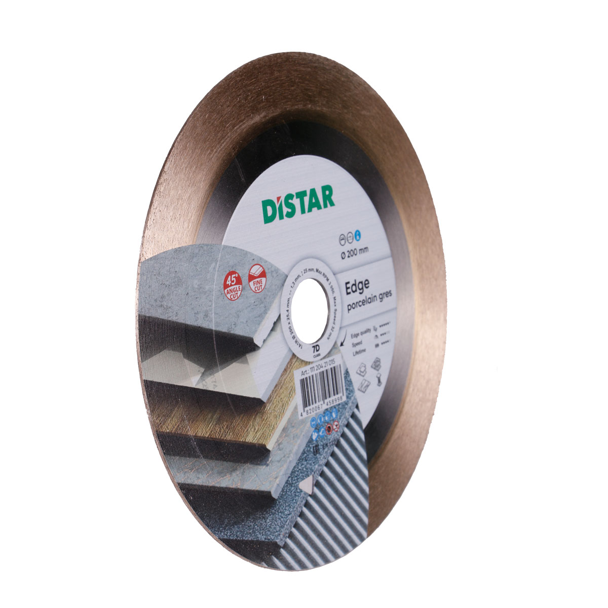 DS6435 REZNA PLOČA DISTAR EDGE 200x25,4 ZA FINO REZANJE