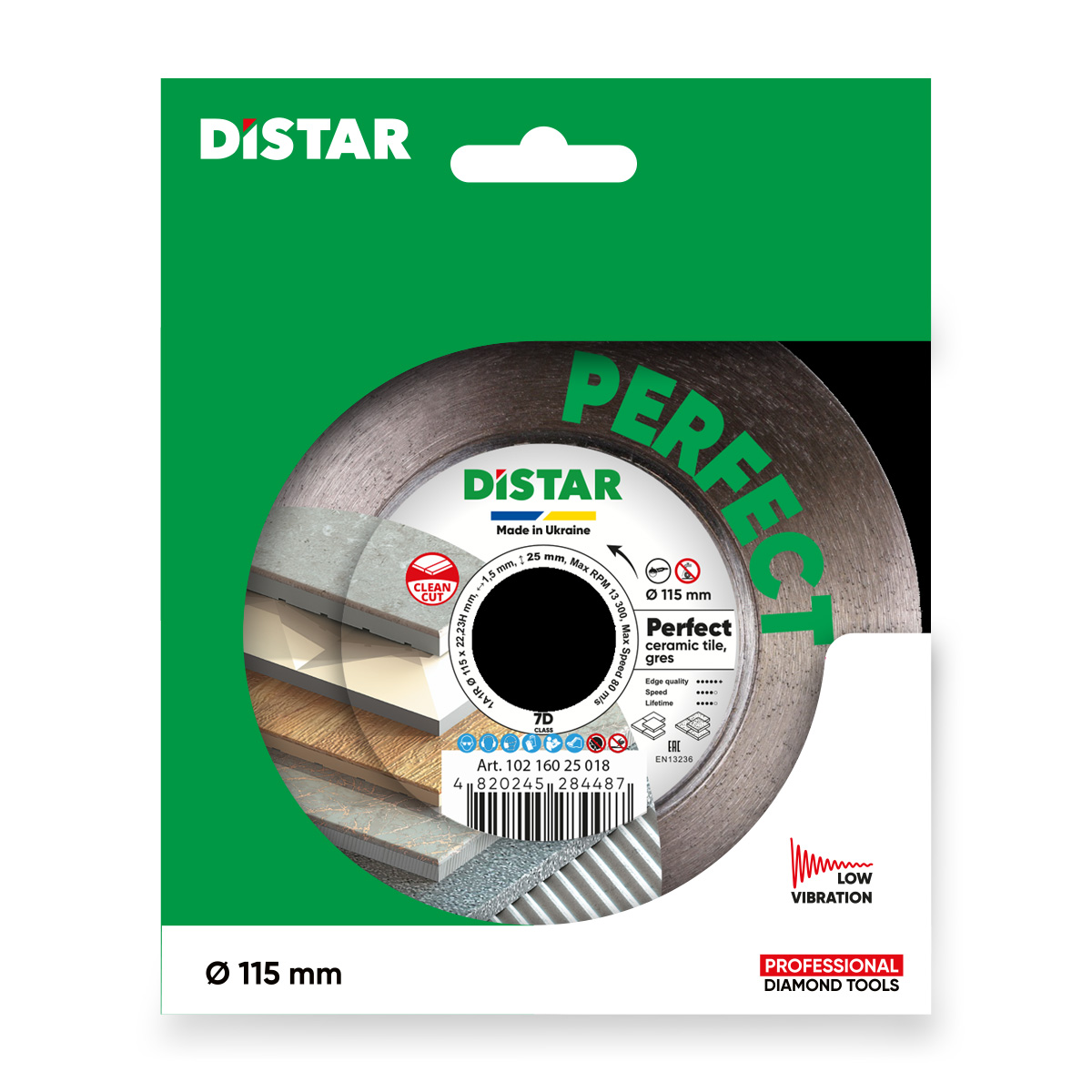DS6086 REZNA PLOČA DISTAR PERFECT 1A1R 115mm