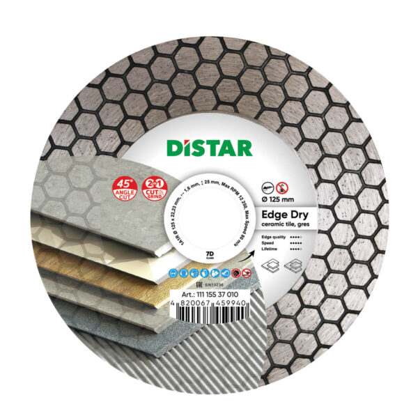 REZNA PLOČA DISTAR EDGER DRY 1AIR FI 125