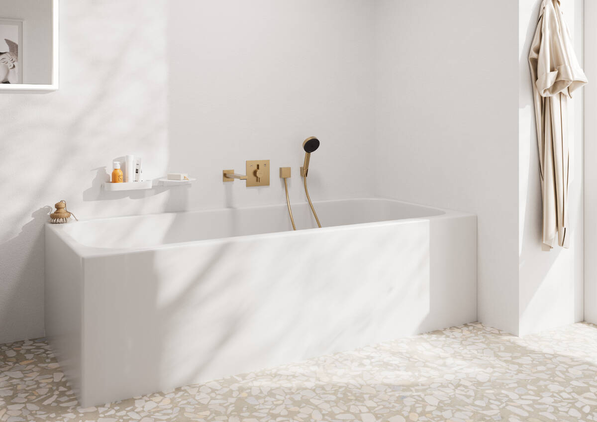28276140 TUŠ CRIJEVO HANSGROHE ISIFLEX 1,60m BRUŠENA BRONCA