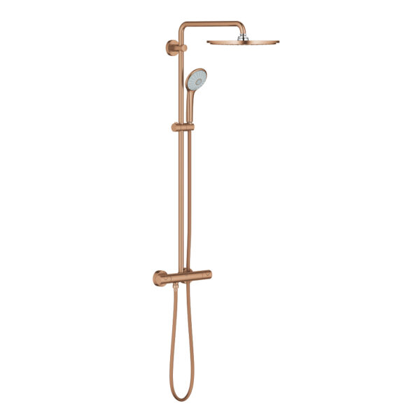 USPONSKI TUŠ GROHE EUPHORYA SYSTEM 310 TERMOSTATSKI BRUSHED WARM SUNSET
