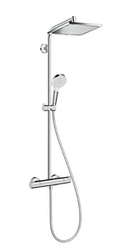 USPONSKI TUŠ HANSGROHE CROMETTA E240Showerpipe 240 1jet TERMOSTATSKA