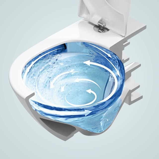 4694CL01 WC ŠKOLJKA VILLEROY&BOCH ARHCHITECTURA TWISTFLUSH+ daska/ ceramic plus