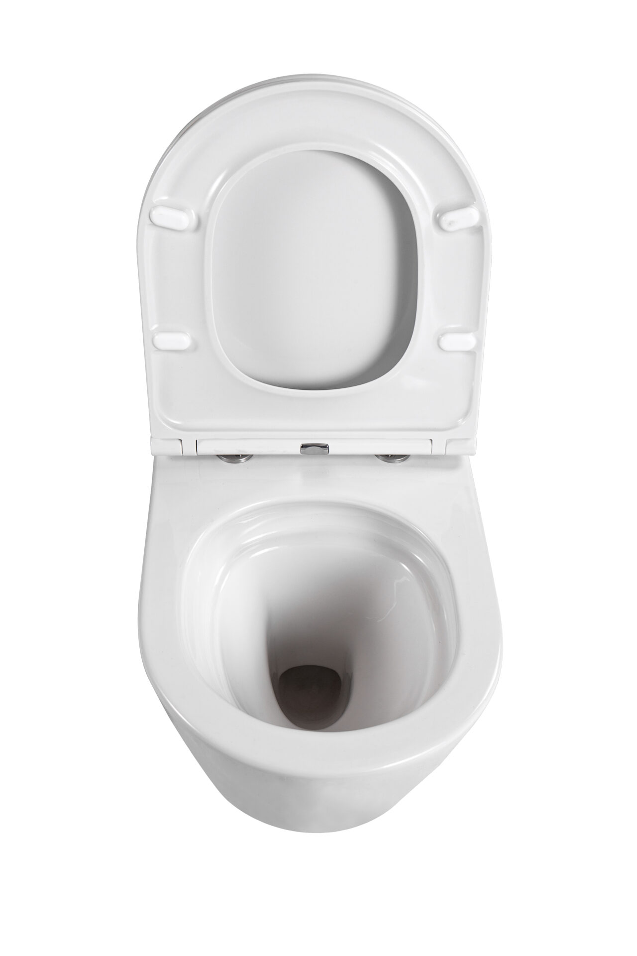 MB ROUND WC WHITE RIMLESS LONG WC ŠKOLJKA MB ROUND TORNADO+DASKA 52,5 CM