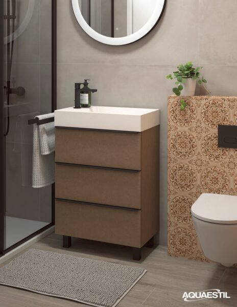 BAZA AQUAESTIL SLIM S UMIVAONIKOM, 3 LADICE STAJAĆA