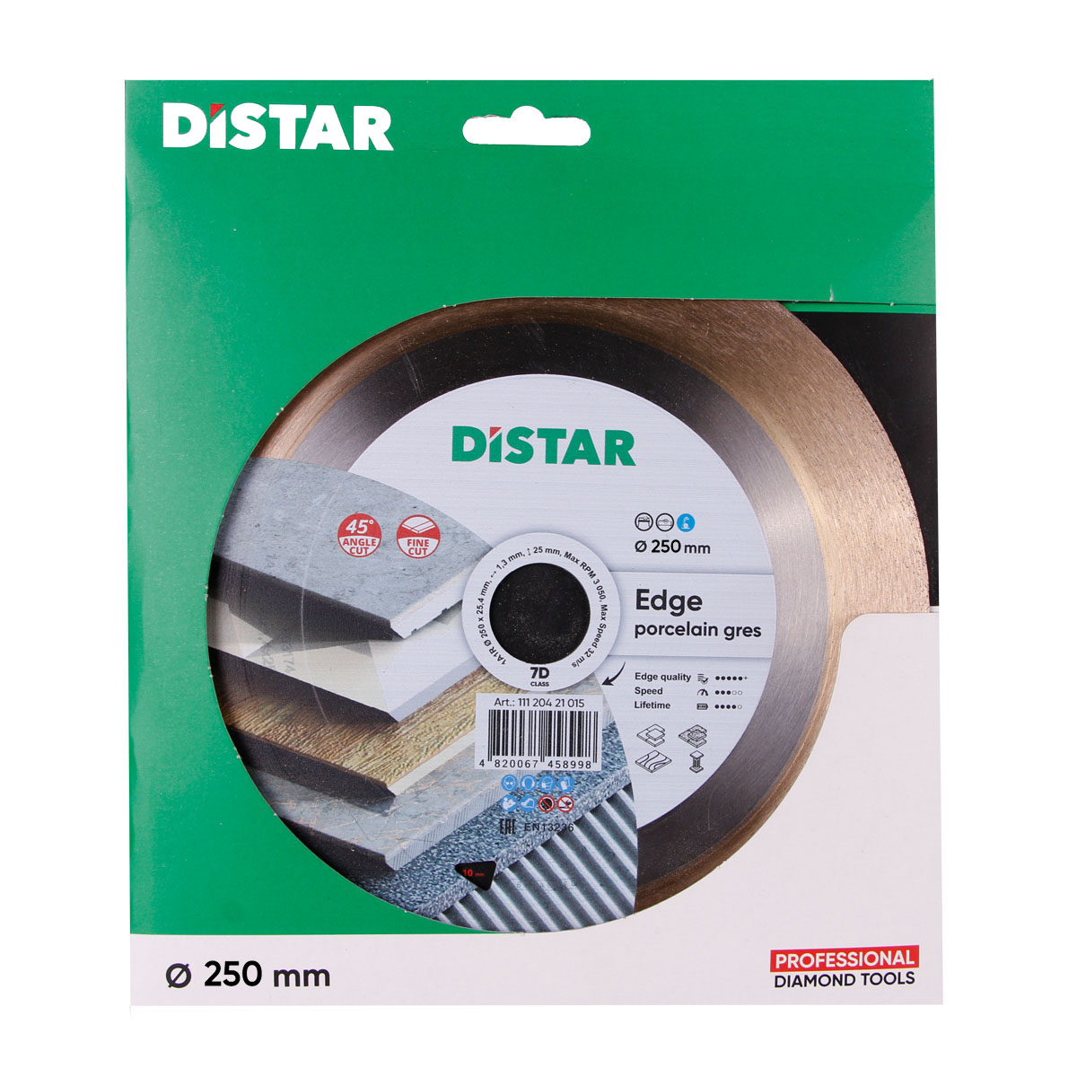 DS6436 REZNA PLOČA DISTAR EDGE 250mm x 25,4 ZA FINO REZANJE