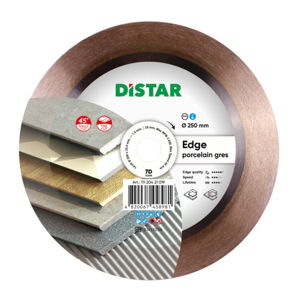REZNA PLOČA DISTAR EDGE 250mm x 25,4 ZA FINO REZANJE