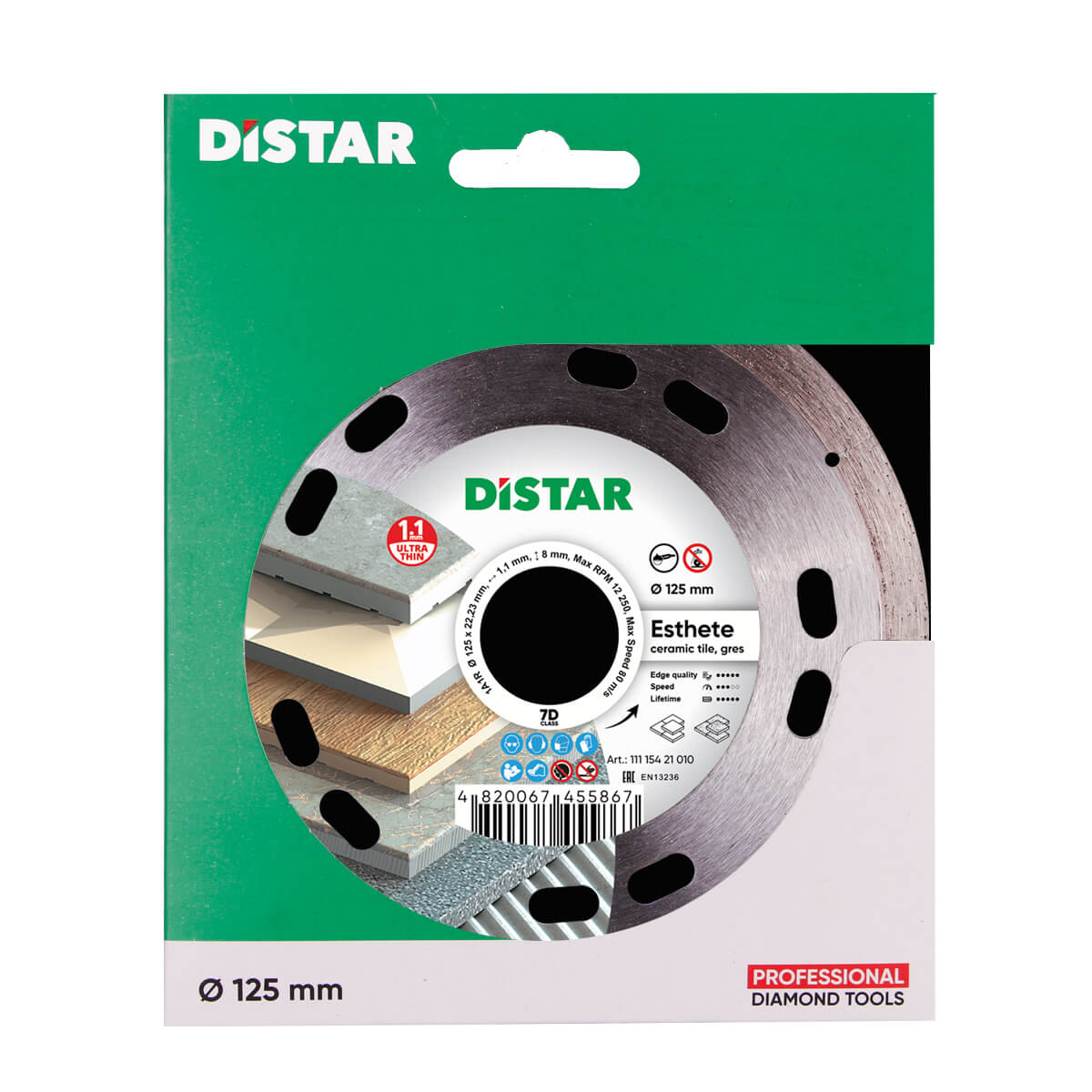 DS5544 REZNA PLOČA DISTAR ESTHETE 1AIR 125