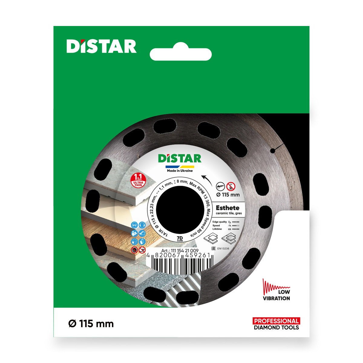 DS5416 REZNA PLOČA DISTAR ESTHETE 115