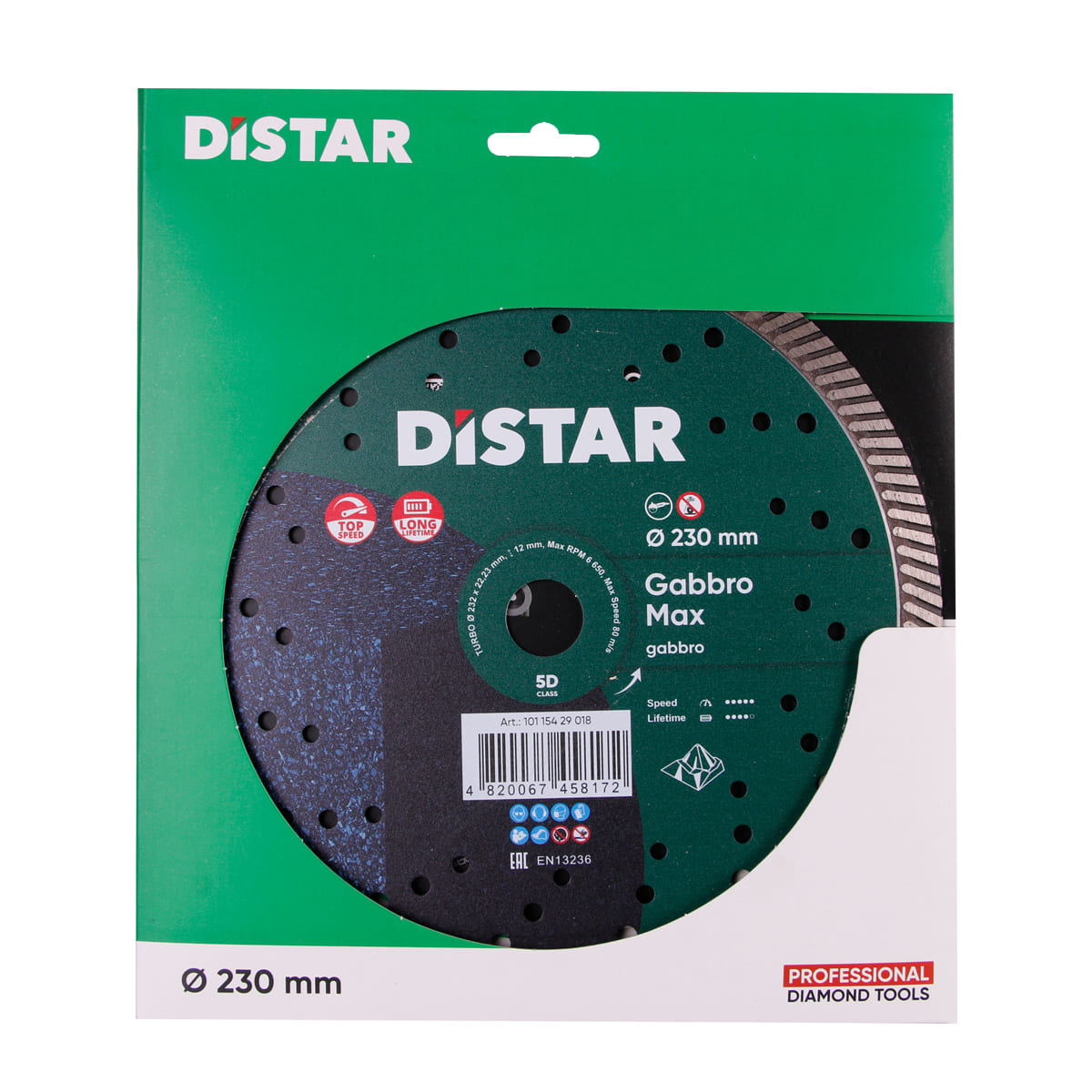 DS6038 REZNA PLOČA DISTAR GABBRO MAX 230 ZA CRNI GRANIT