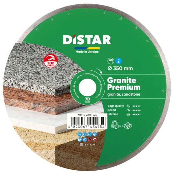 REZNA PLOČA DISTAR GRANITE PREMIUM 1A1R 350  2,4x10x32