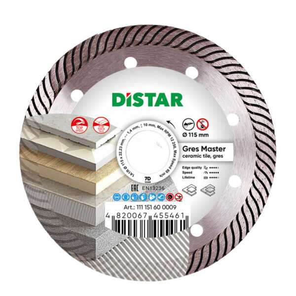REZNA PLOČA DISTAR GRES MASTER 115