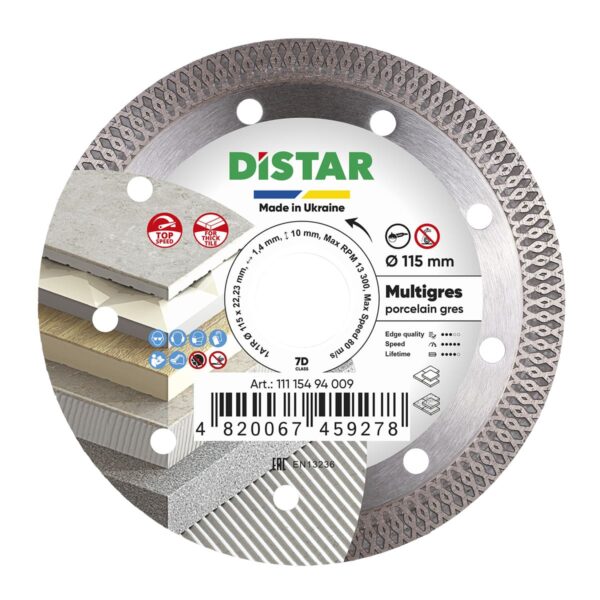 REZNA PLOČA DISTAR MULTIGRES 115