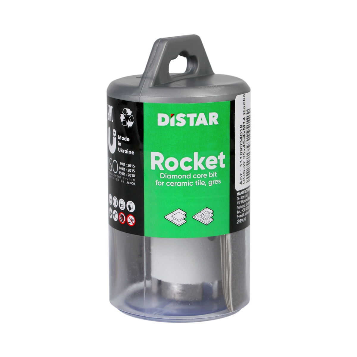 DS6398 KRUNA ROCKET 35 ZA SUHO BUŠENJE 35*30M14