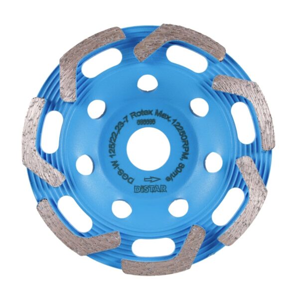 BRUSNA PLOČA DISTAR ZA BETON 125 DGS W ROTEX