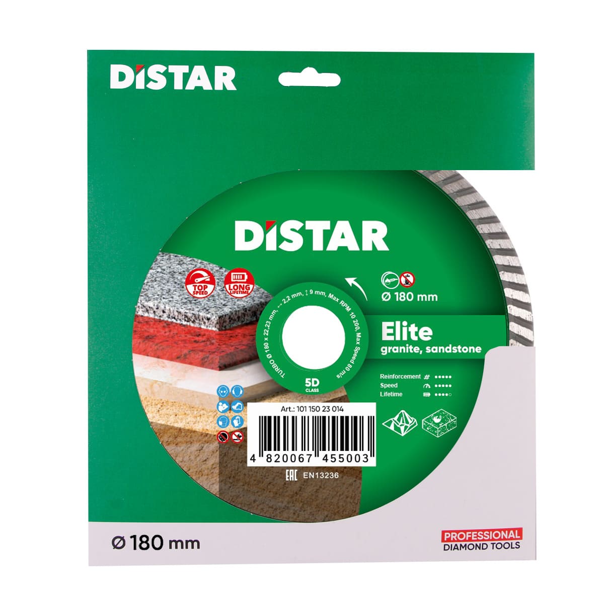 DS5444 REZNA PLOČA DISTAR ELITE 1A1R 80mmx22,23 za granit