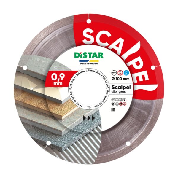 REZNA PLOČA DISTAR SCALPEL 100 ZA PRECIZNO REZANJE