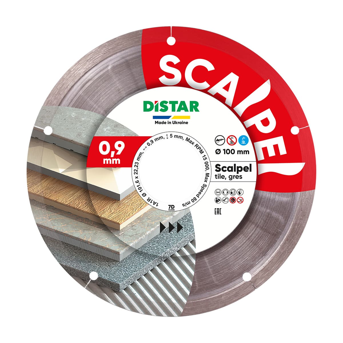 DS6424 REZNA PLOČA DISTAR SCALPEL 100 ZA PRECIZNO REZANJE