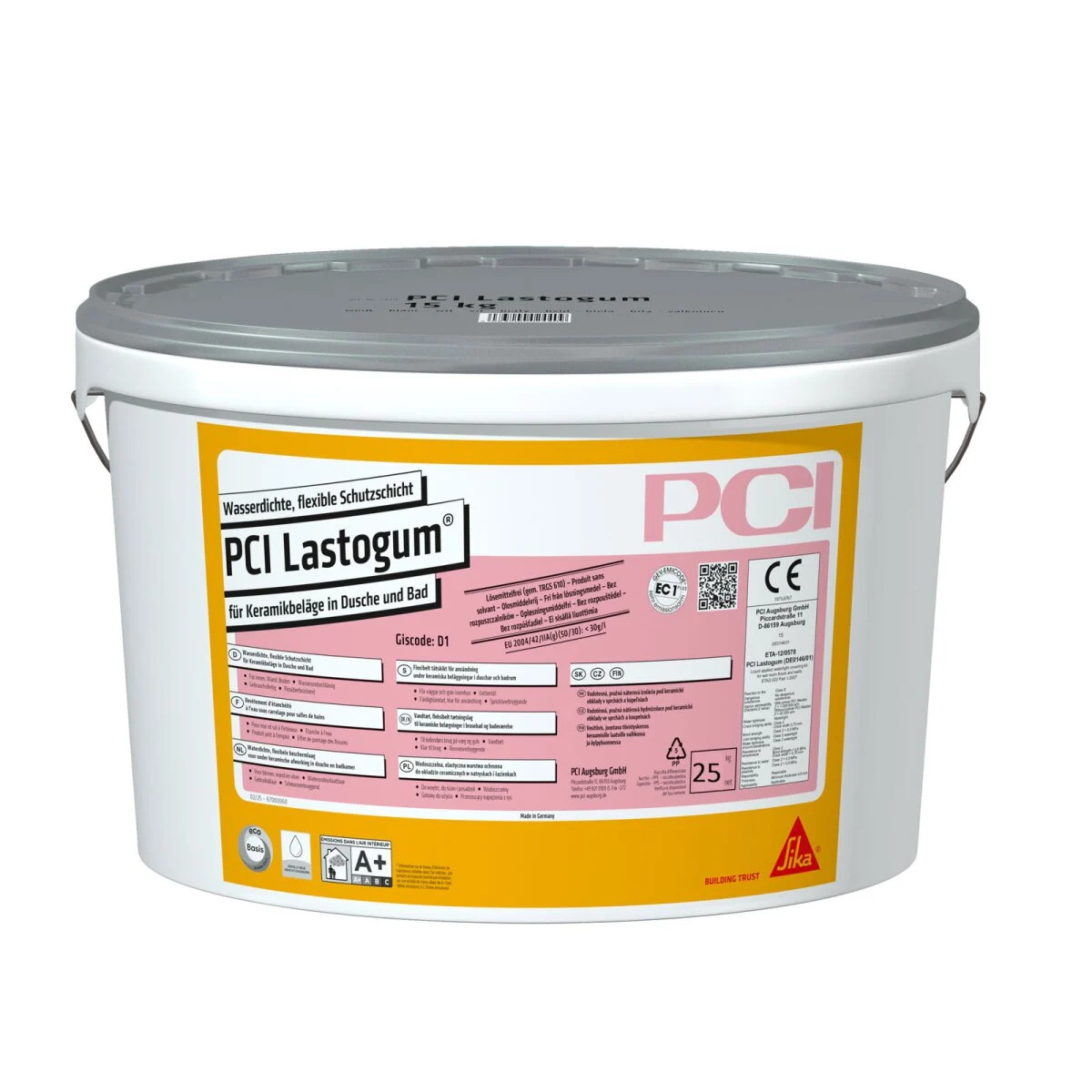M-50187014 HIDROIZOLACIJA PCI LASTOGUM ---25KG--- SIVI-BIJELI