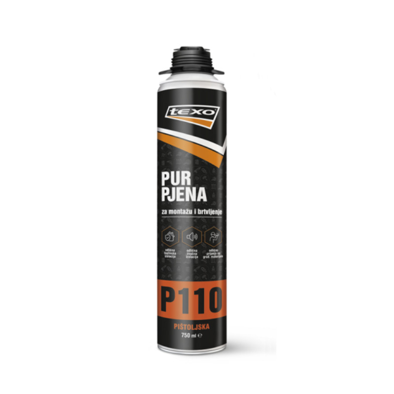 TX-PUR-03 PUR PJENA TEXO  PIŠTOLJSKA  P110  750 ML